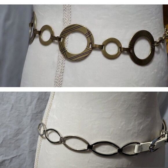 Unbranded Ladies' Bold Chain Metal Statement Belt Gypsy Hippie Coastal Cowgirl - Picture 1 of 12
